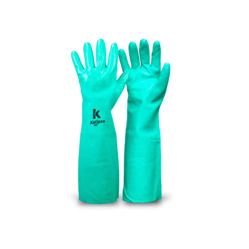 LUVA KALIPSO NITRILO NITRILI-KA 15 VERDE CA 27598