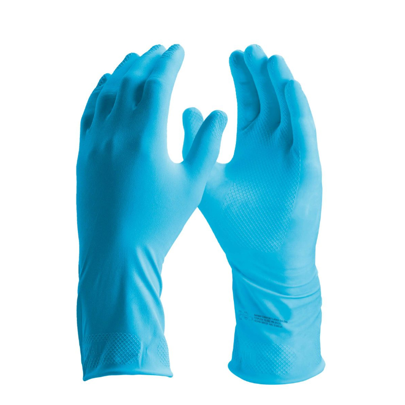 LUVA DANNY CONFORT LATEX AZUL CA 46941