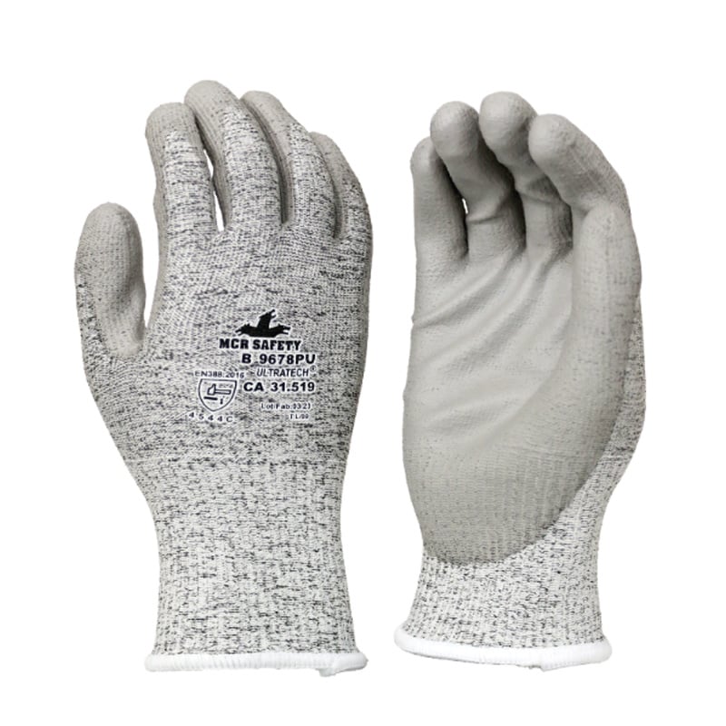 LUVA MCR RESISTENTE A CORTE ULTRATECH CUT5 CINZA CA 31519