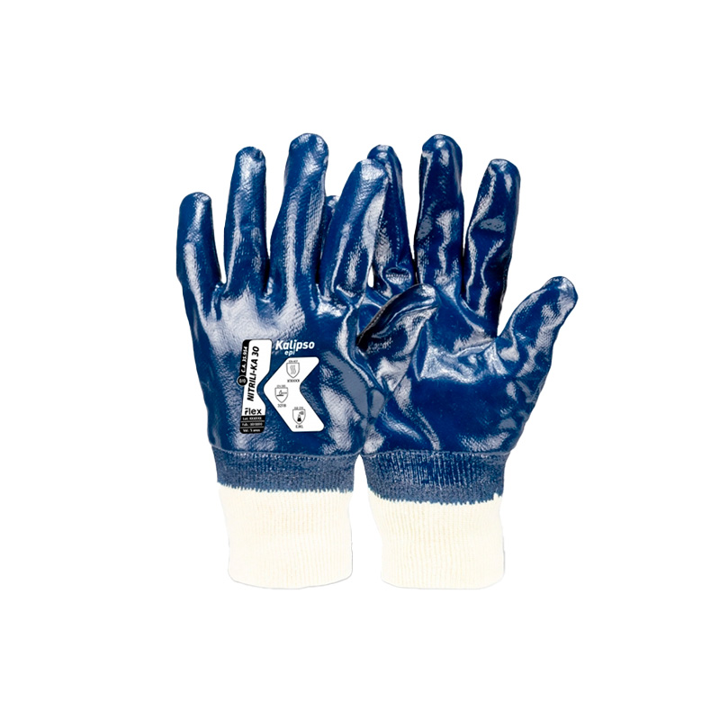 LUVA NITRILI-KA 30 AZ M-08 CA 50807