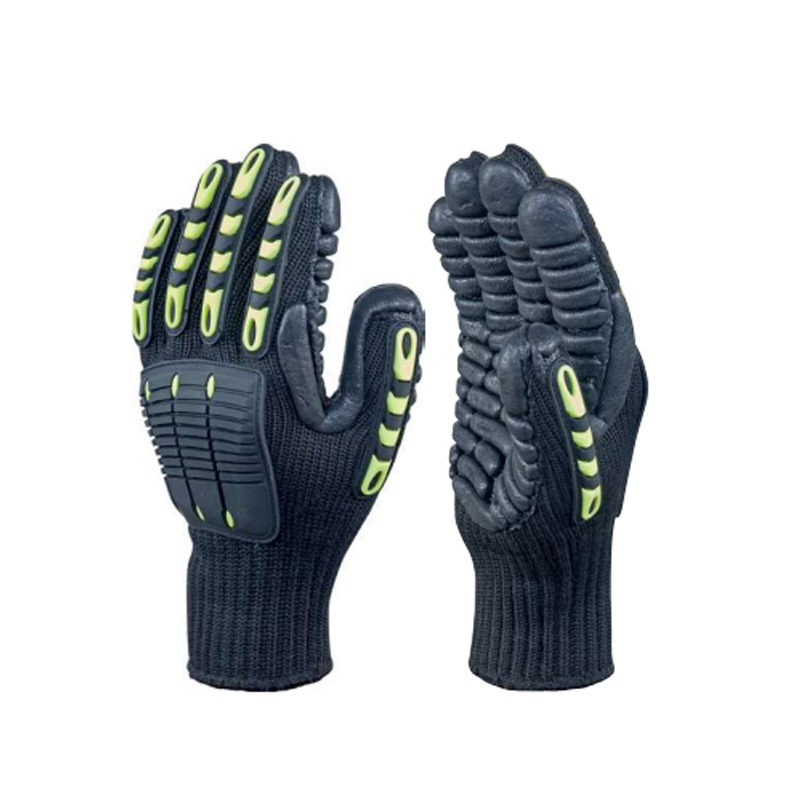 LUVA ANTIVIBRACAO NYSOS DELTAPLUS AMARELO-PRETO CA 41405