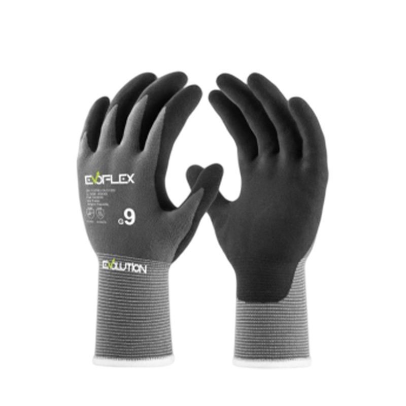 LUVAS EVOFLEX PRETA-CINZA CA 51832