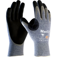 LUVA NEXT MAXICUT OLEO PRETA-AZUL CA 50988