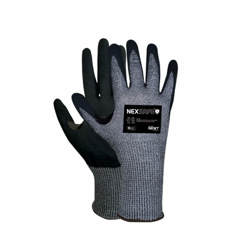 LUVA NEXT SAFETY NEXSAFE ALPHA 2 PRETA-CINZA CA 51539