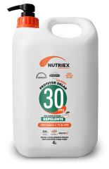 PROTETOR SOLAR PROFISSIONAL COM REPELENTE FPS 30 4L