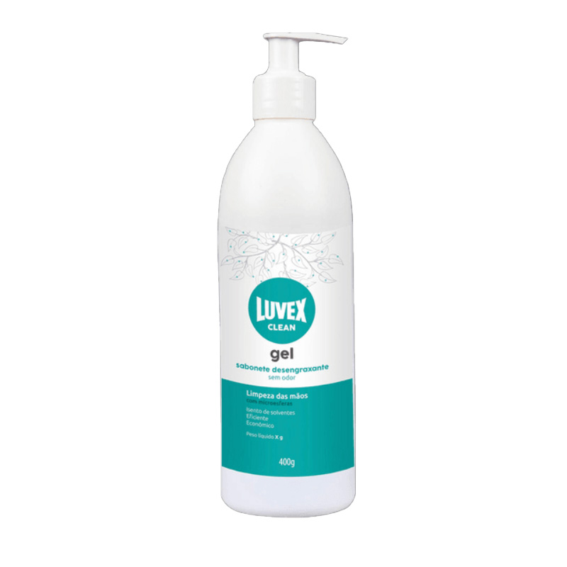 DESENGRAXANTE LUVEX CLEAN GEL 400 GR