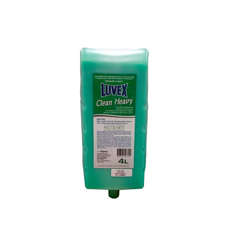 DESENGRAXANTE LUVEX CLEAN HEAVY GREEN BLADER 4 LT