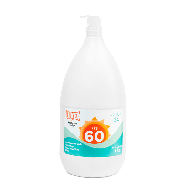 PROTETOR SOLAR LUVEX FPS 60 NEW 02 LT
