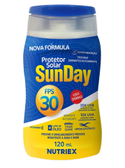 PROTETOR SOLAR SUNDAY FPS 30 120 GR