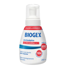 SABONETE LÍQUIDO ANTISSÉPTICO BIOGEX 250ML NUTRIEX