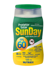 PROTETOR SOLAR SUNDAY FPS 60 REPEL 120G