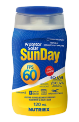 PROTETOR SOLAR SUNDAY FPS 60 120G