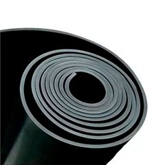 LENCOL BORRACHA COMUM BFLEX SEM LONA PRETO 01,6X1000MM