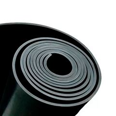 LENCOL BORRACHA COMUM BFLEX SEM LONA PRETO 06,0X1000MM