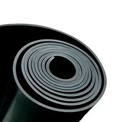 LENCOL BORRACHA COMUM BFLEX SEM LONA PRETO 06,0X1200MM