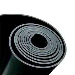 LENCOL BORRACHA COMUM BFLEX 02 LONA PRETO 12,7X1000MM