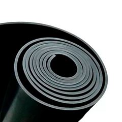 LENCOL BORRACHA COMUM BFLEX SEM LONA PRETO 01,0X1000MM