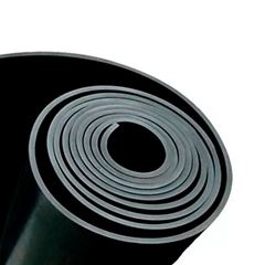 LENCOL BORRACHA COMUM BFLEX SEM LONA PRETO 04,8X1500MM