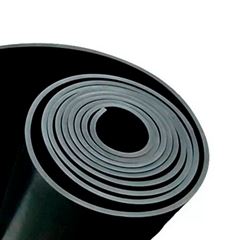 LENCOL BORRACHA COMUM BFLEX SEM LONA PRETO 01,6X1500MM