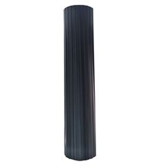 LENCOL BORRACHA COMUM CANELADO BFLEX SEM LONA PRETO 03,0X1000MM