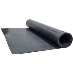 LENCOL BORRACHA NEOPRENE BFLEX SEM LONA PRETO 01,0X1000MM