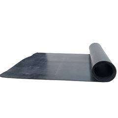 LENCOL BORRACHA NEOPRENE BFLEX SEM LONA PRETO 01,0X1000MM