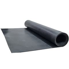 LENCOL BORRACHA NEOPRENE BFLEX SEM LONA PRETO 06,0X1000MM