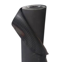 LENCOL BORRACHA COMUM GRAO ARROZ BFLEX SEM LONA PRETO 03,0X1000MM