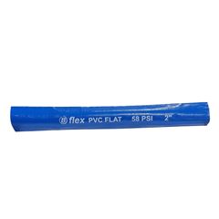 MANGUEIRA CHATA BFLEX PVC FLAT AZUL 02” (ROLO 50 MT)