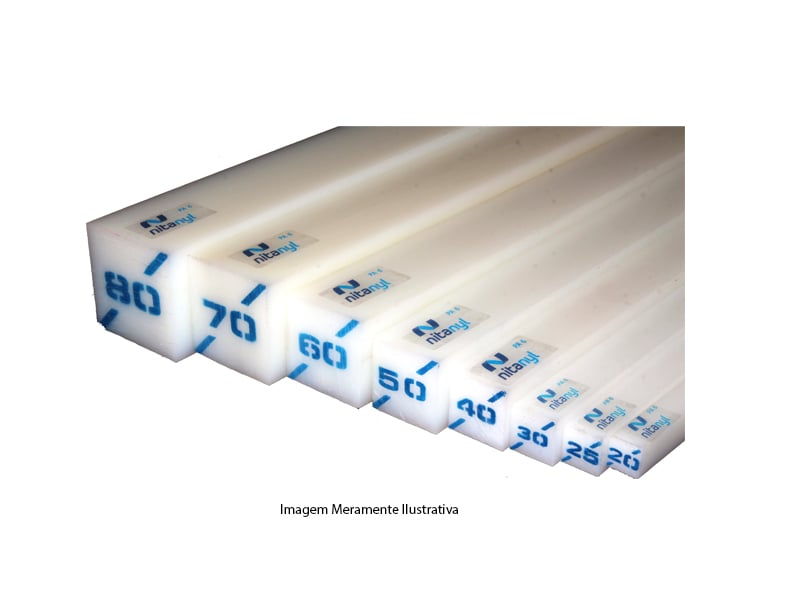 BARRA NYLON QUADRADA 020 X 1000 MM