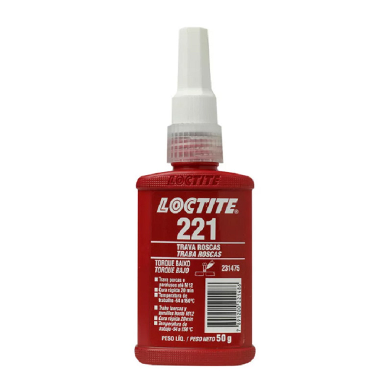 LOCTITE 221 ADESIVO TRAVA ROSCA BAIXO TORQUE 50G