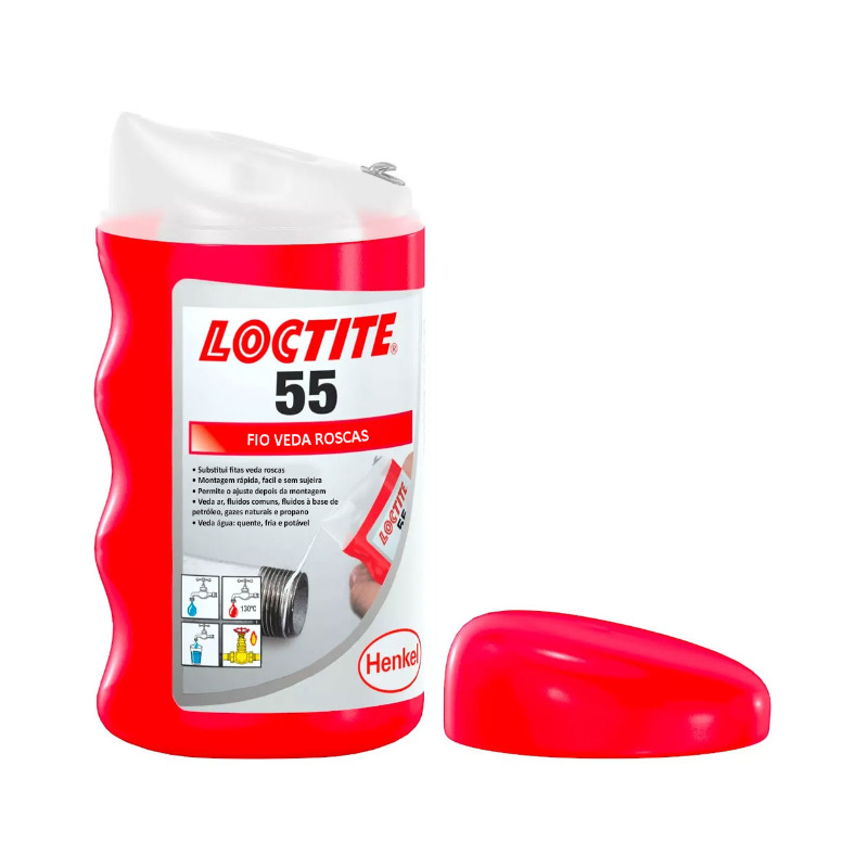 FIO VEDA ROSCA 55 LOCTITE HENKEL 160 METROS