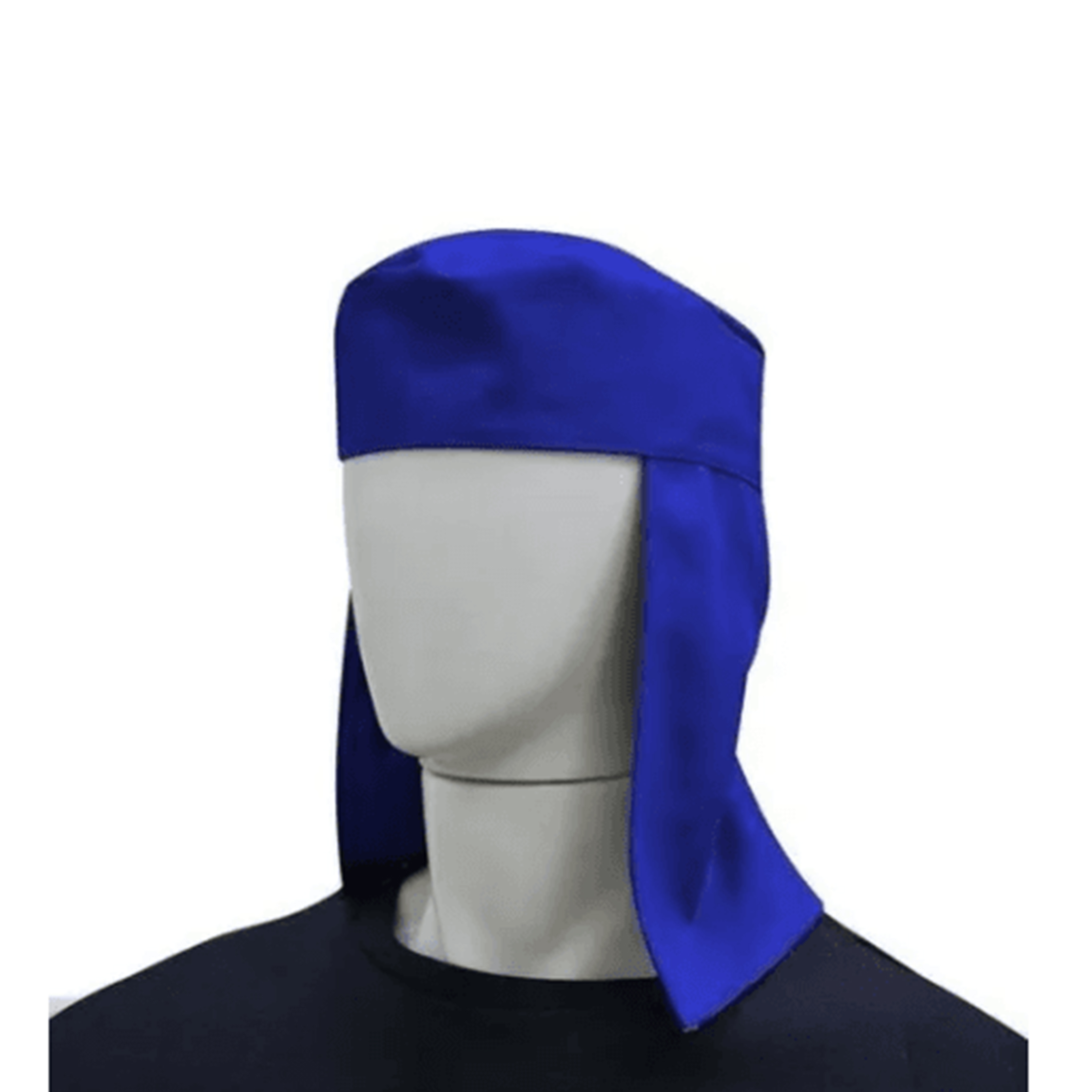 CAPUZ BRIM TIPO ARABE AZUL SEM FECHAMENTO VELCRO