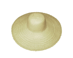 CHAPEU PALHA ABA 22 CM