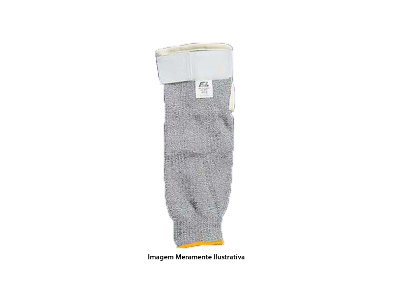 MANGOTE FIODELL ANTICORTE 01 FIO ACO SEM FORRO VELCRO 40 CM CA 35066