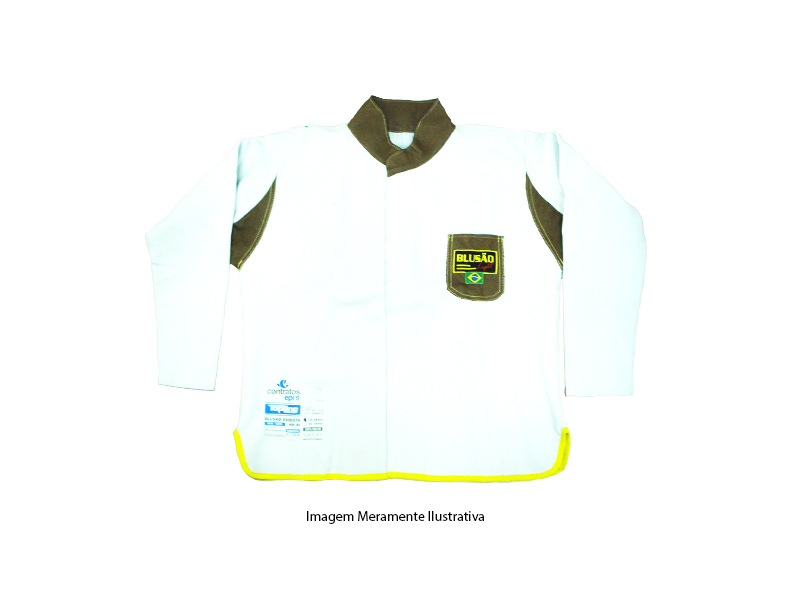 BLUSAO CASTOR GOLA PADRE VAQUETA FOLE AXILAS (M) CA37346