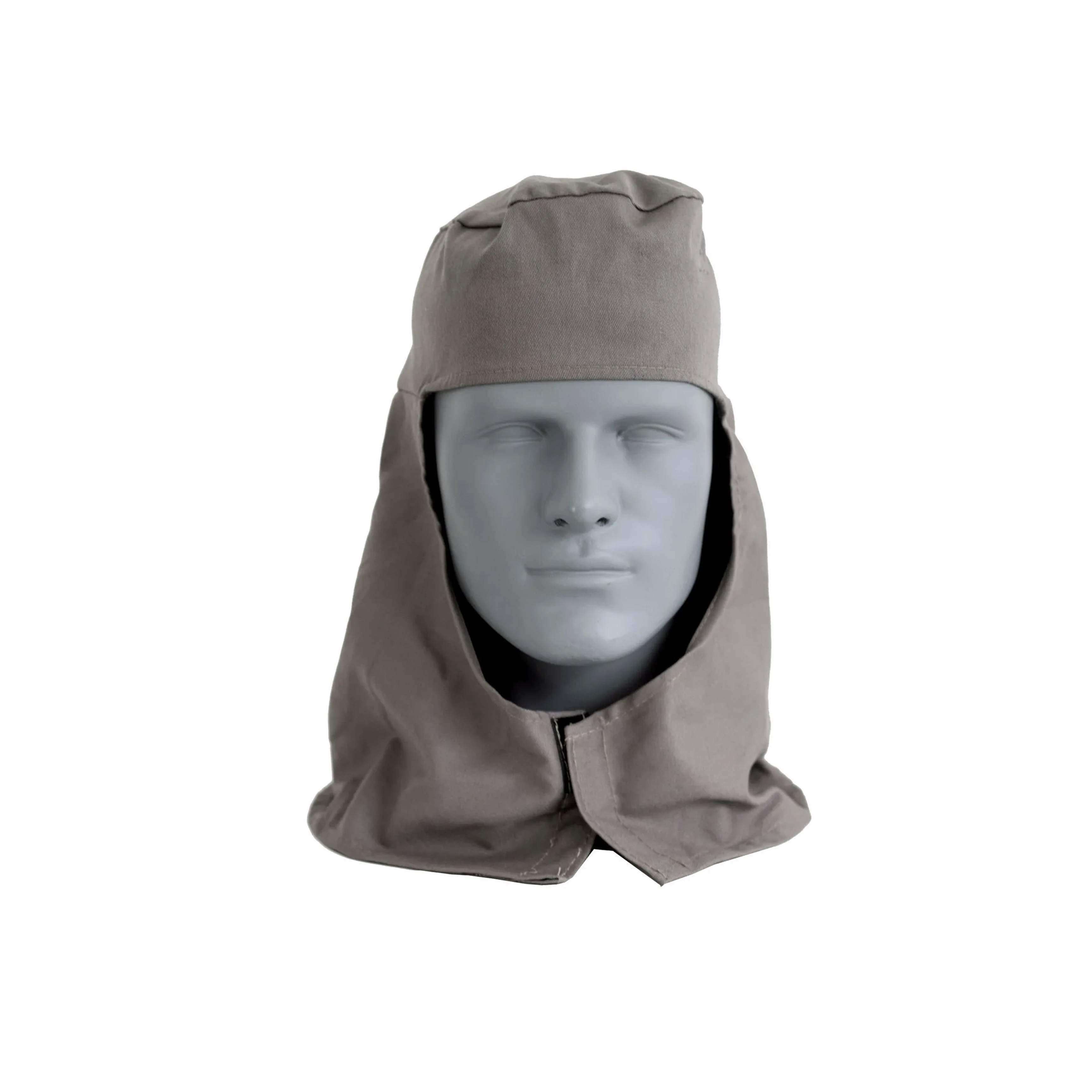 CAPUZ BRIM TIPO ARABE COM FECHAMENTO VELCRO CINZA