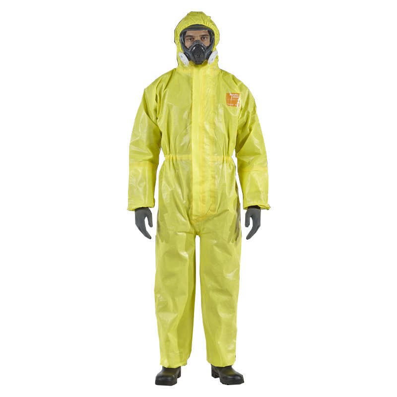 MACACÃO NAOTECIDO ANSELL MICROCHEM 3000 AMARELO CA 40039
