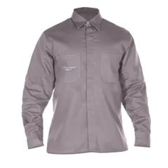 CAMISA NR10 PARA-ARAMIDA MUNDI WORK CINZA SEM REFLETIVO CA 39691