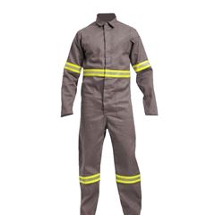 MACACAO MUNDI WORK NR10 RISCO 02 COM REFLETIVO CINZA M CA 39722