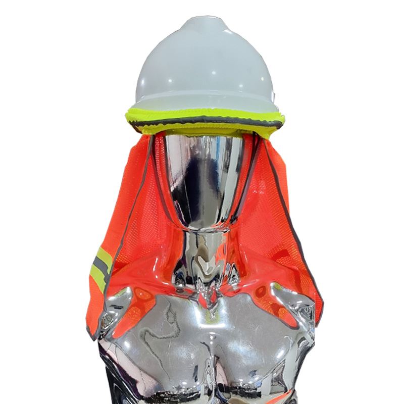 TOUCA ARABE BFORT LARANJA PARA CAPACETE TELA REFLETIVO POLIESTER ...