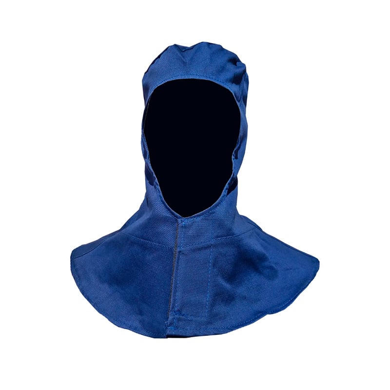 CAPUZ BRIM CONTRATOS SOLDADOR FECHAMENTO VELCRO AZUL CA 37348