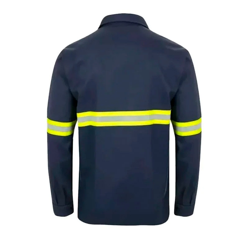 CAMISA MUNDI WORK NR10 COM REFLETIVO AZUL MARINHO 2XG CA 39720 | BT ...