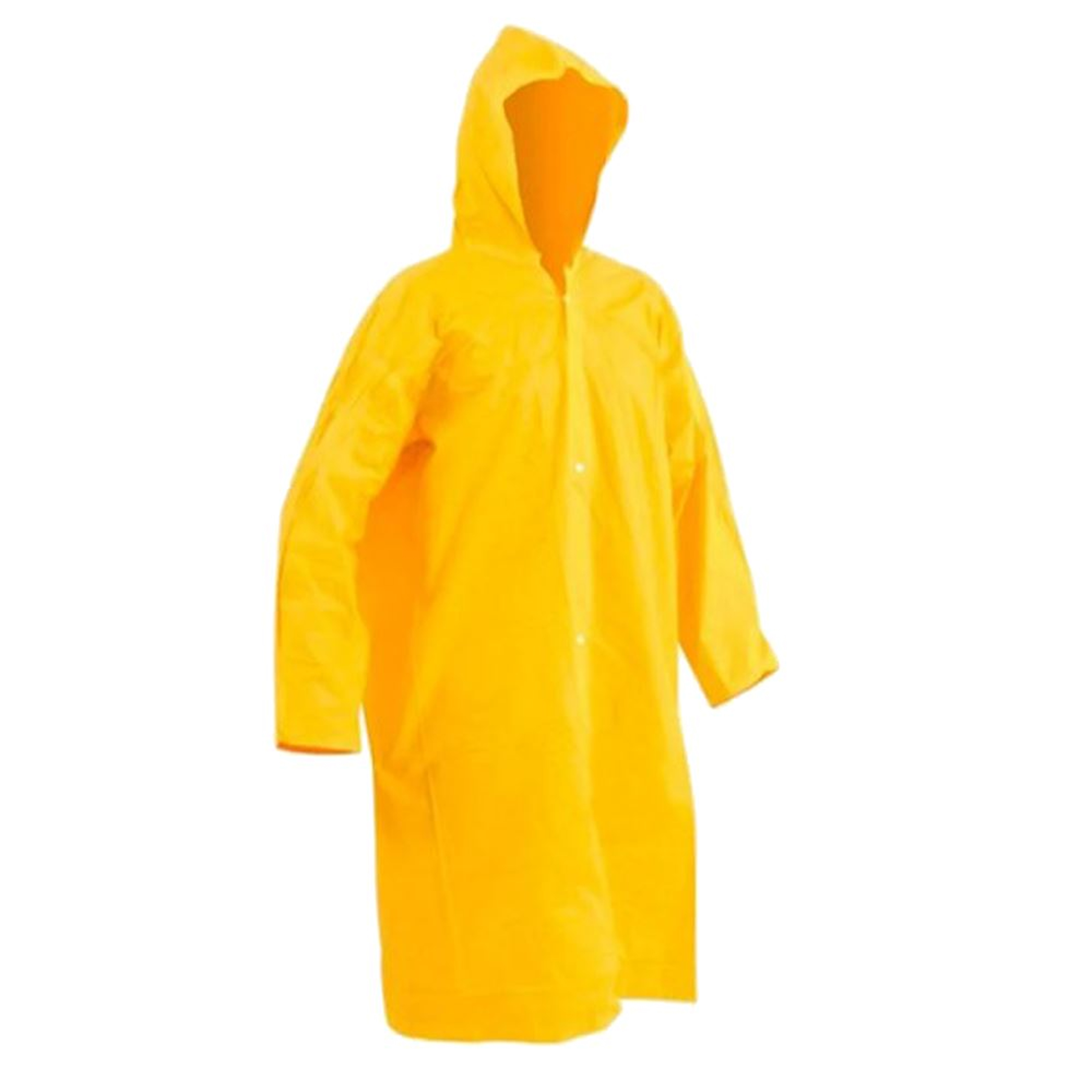 CAPA LEROUP PVC FORRADA SARJA COM CAPUZ AMARELA CA 45697