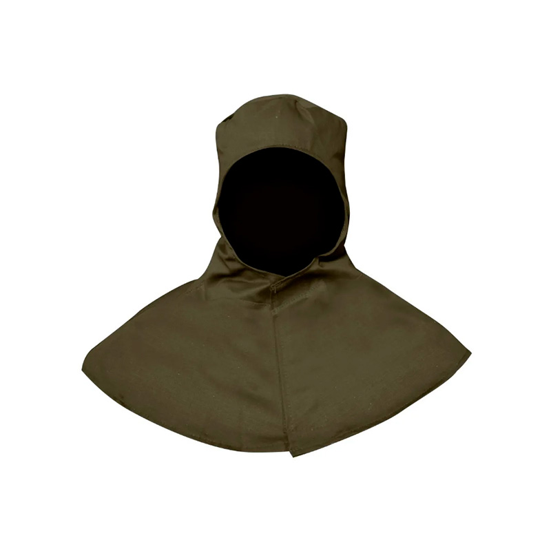 CAPUZ BRIM SOLDADOR FECHAMENTO VELCRO CINZA 30 CM CA 37348
