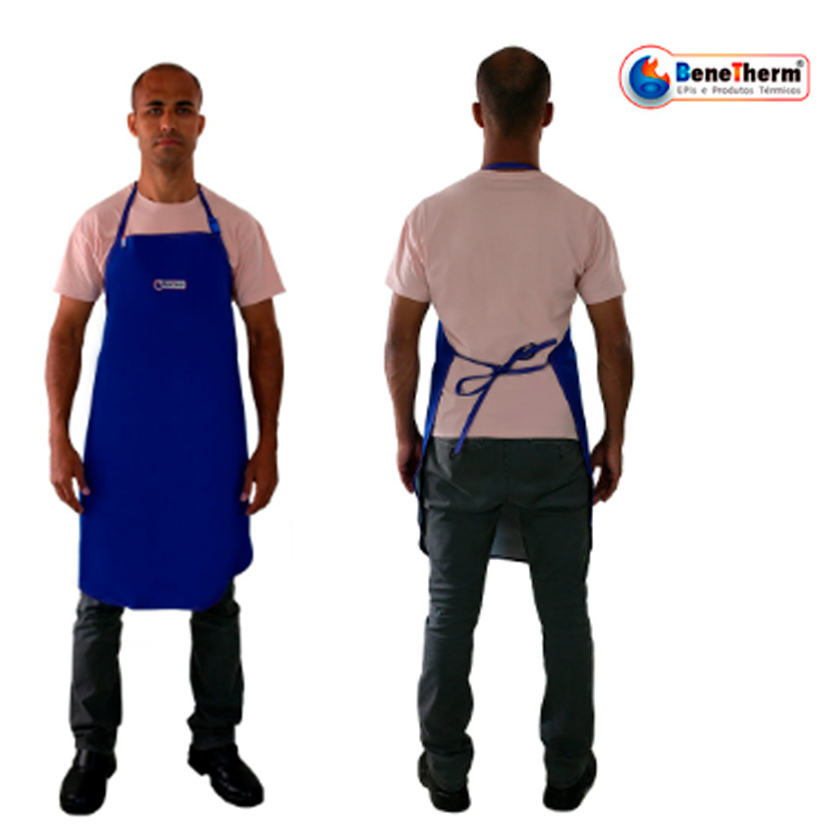 AVENTAL THERM-K 0,90 X 0,70 CM AZUL