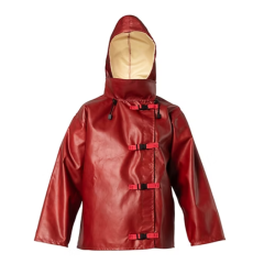 JAQUETA AQUAPRESS 1 CAMADA JATEAMENTO PARA-ARAMIDA VERMELHA CA 50549