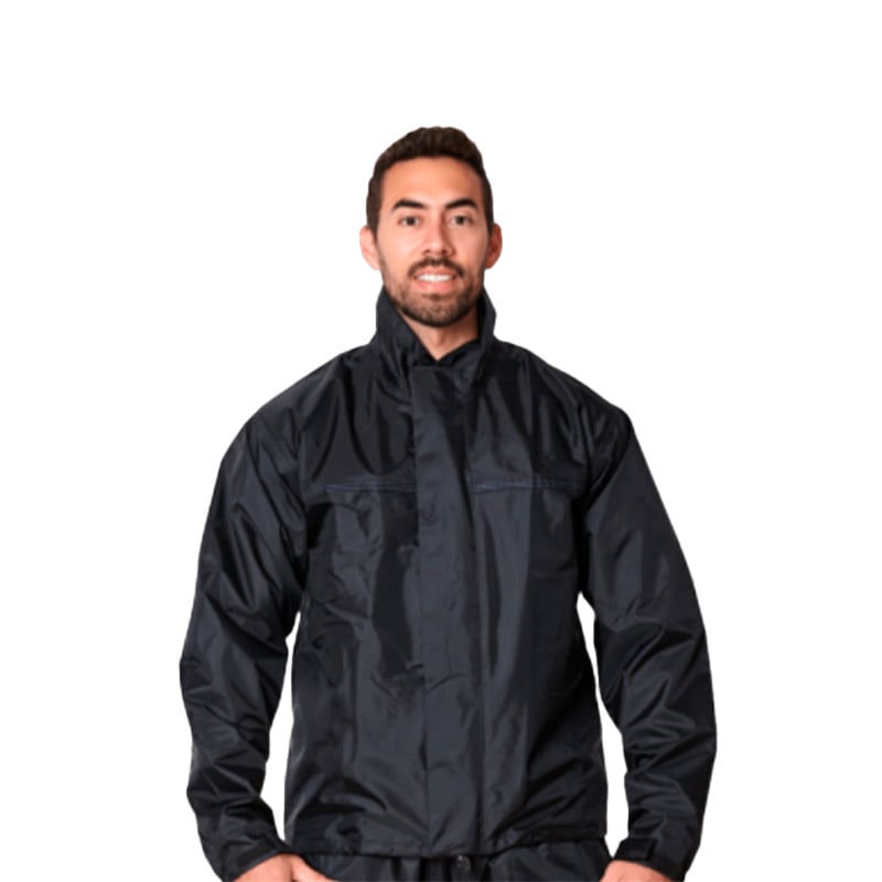 BLUSAO MOTOQUEIRO NYLON SEM FORRO PRETO CA 47767