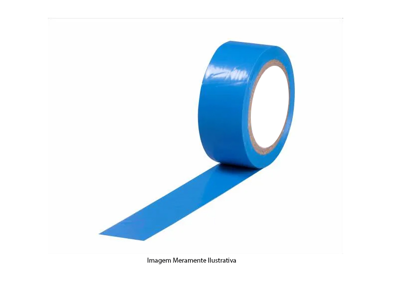 FITA ISOLAMENTO AZUL 100 MM X 200 MT TORTUGA / DSM