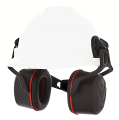 KIT ABAFADOR RUIDO MSA V-GARD HP VERMELHO 24DB CA 42492